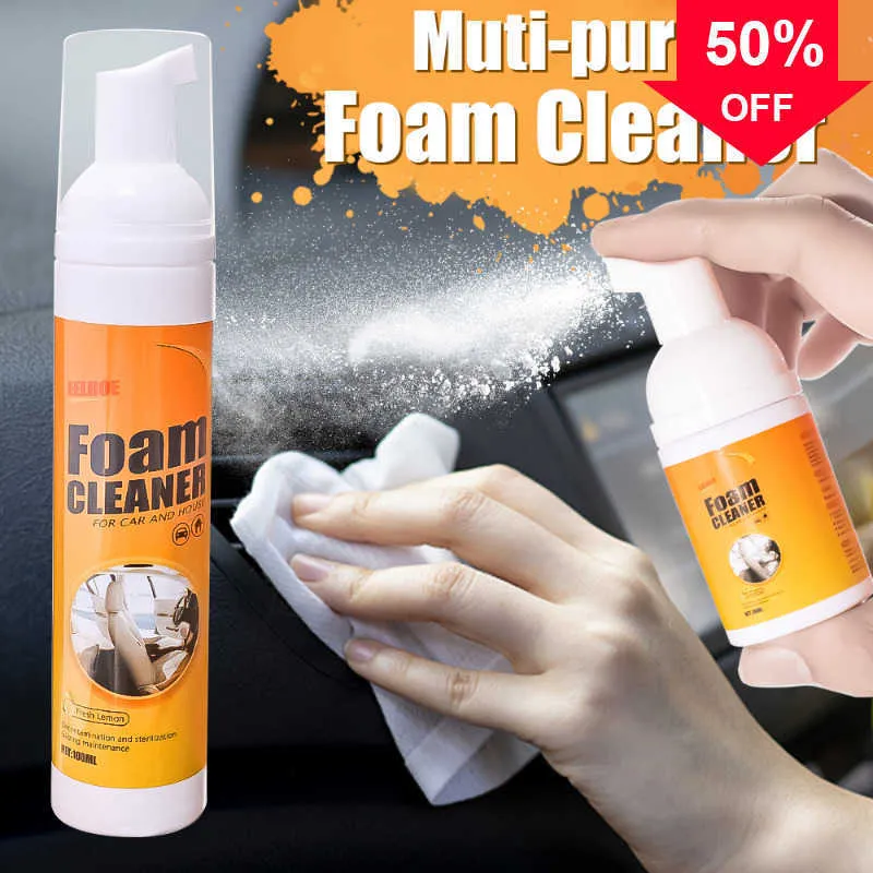 Auto Foam Car Interior Cleaner 100/30ml Sticky Dust Remover With Multi  Purpose Spray And Seat Leather Protectant From Autohand_elitestore, $1.63